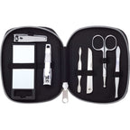 Vanity Grooming Kit in a Zip Case, 7 Pieces - Black - Photo