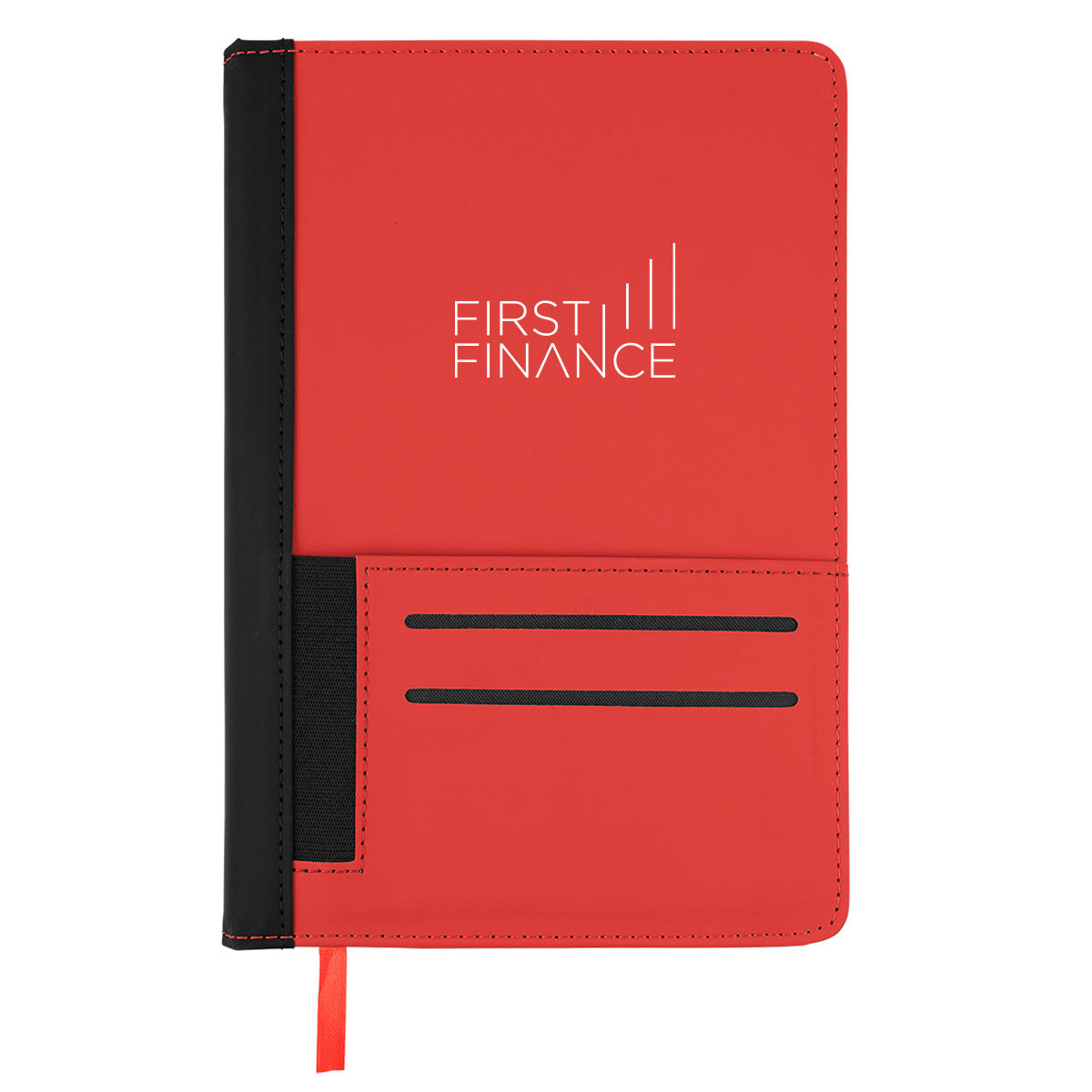 Vantage Journal for the Pocket - Red - Silk Screen