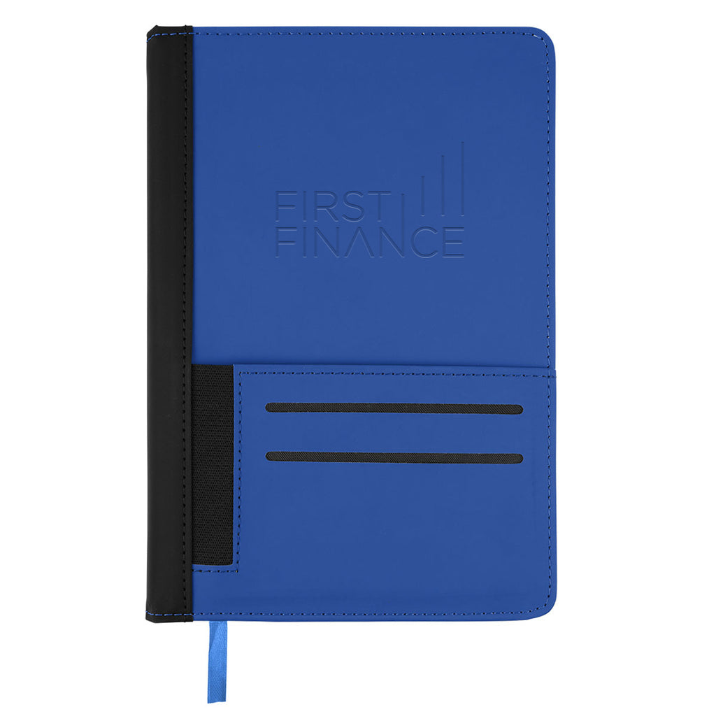 Vantage Journal for the Pocket - Royal Blue - Debossing
