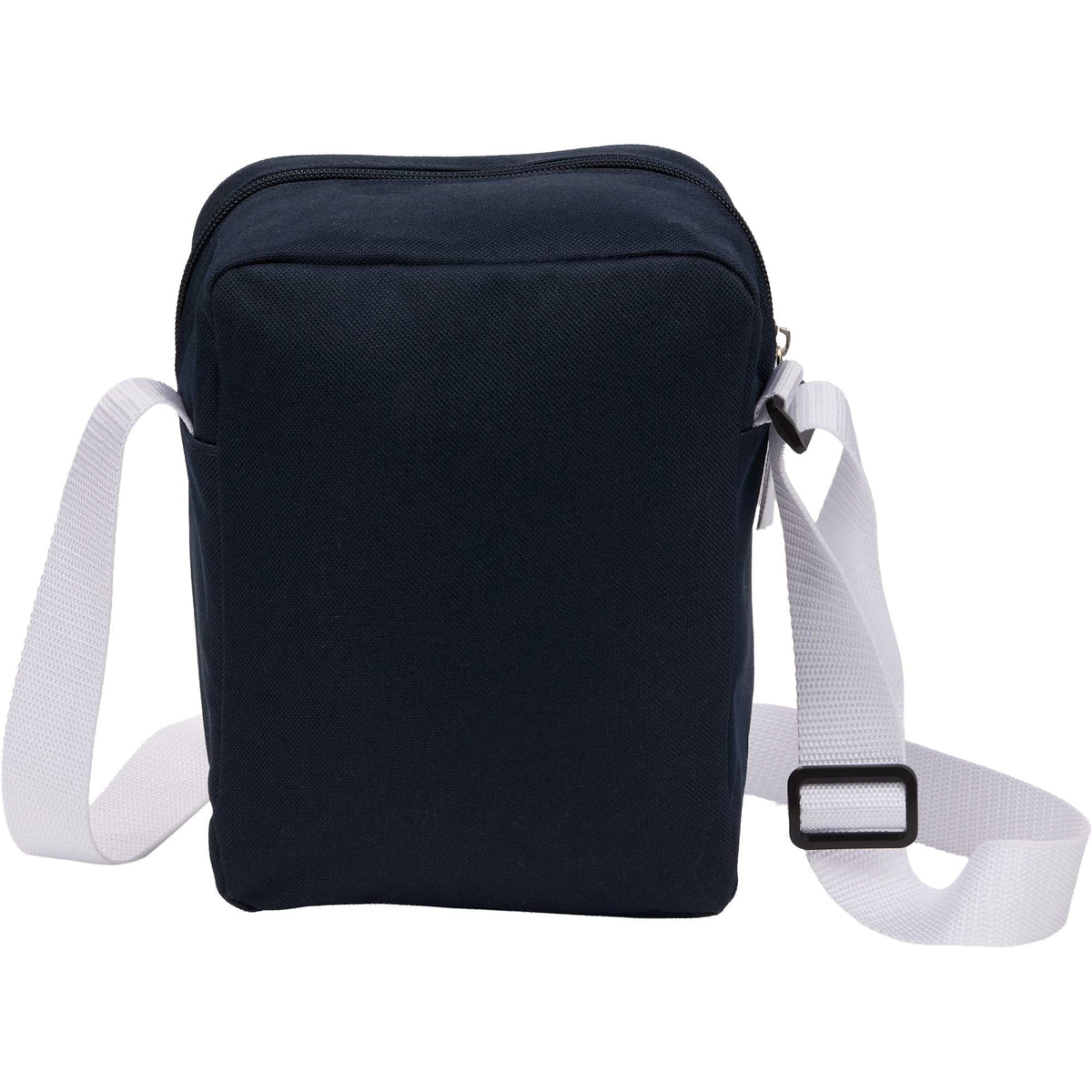 Varsity Crossbody Bag with White Trim Full Color - Navy - Back