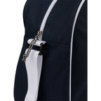 Varsity Sport Duffel Bag with White Webbing Full Color - Navy - Detail 2