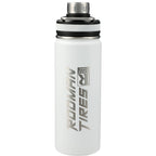Vasco Copper Insulated Bottle, 20 oz Full Color - White - Front 3