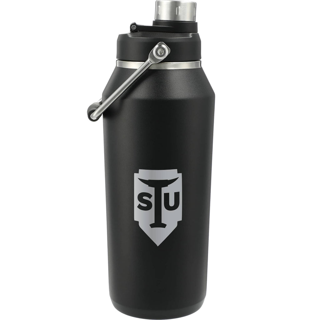 Vasco Copper Insulated Bottle, 40 oz Full Color - Black - Front
