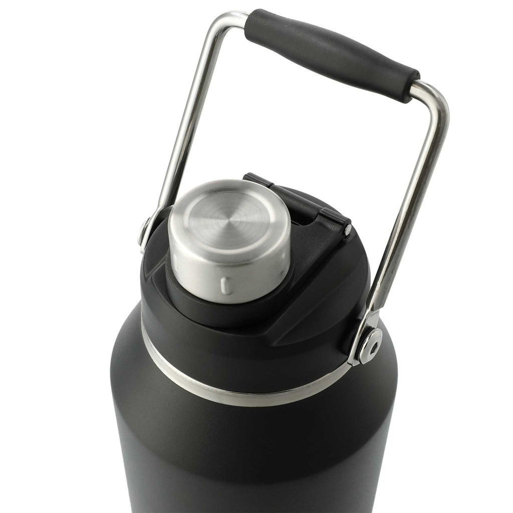 Vasco Copper Insulated Bottle, 40 oz Full Color - Black - Left Angle