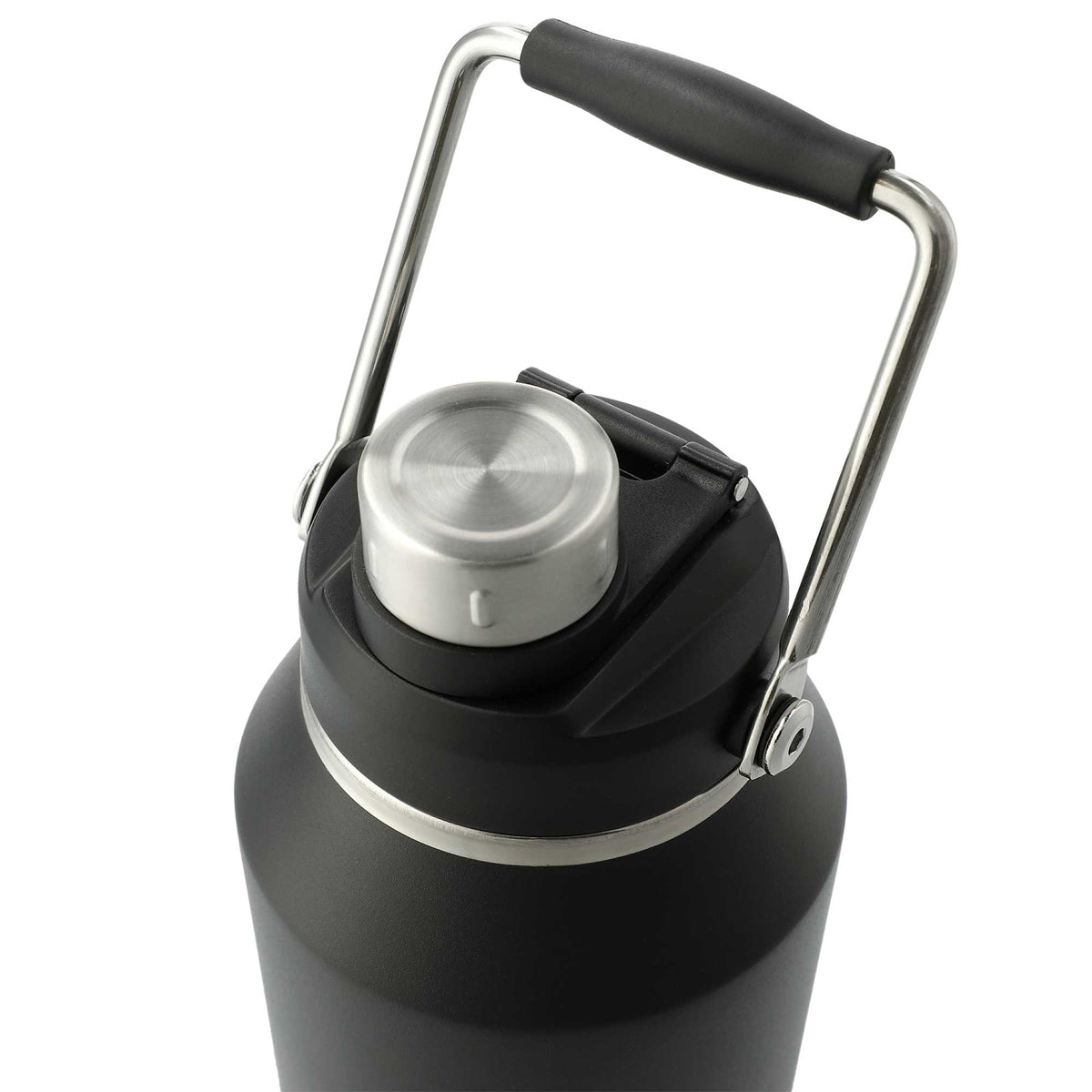 Vasco Copper Insulated Bottle, 40 oz Full Color - Black - Left Angle