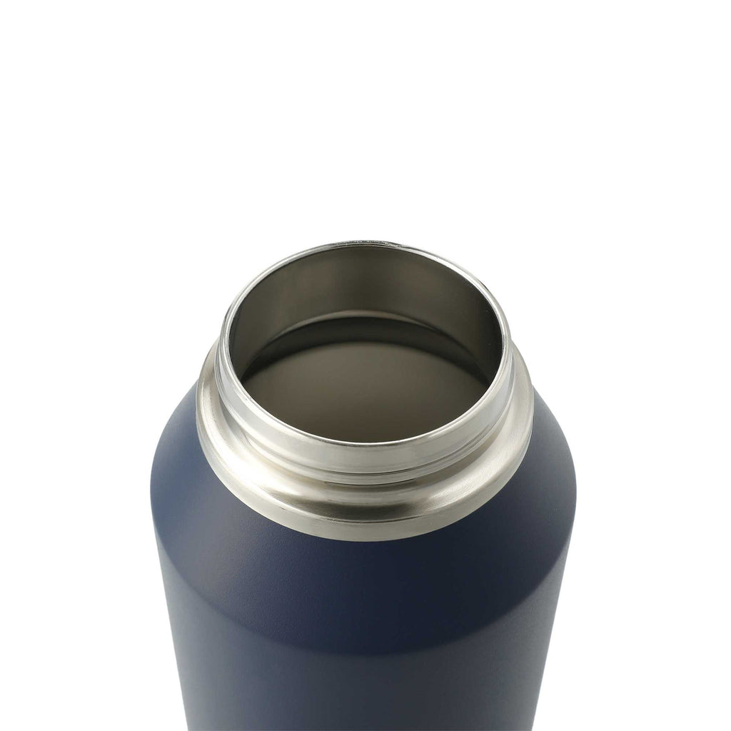 Vasco Copper Insulated Bottle, 40 oz Full Color - Navy - Left Angle 3