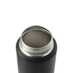 Vasco Single Wall Stainless Bottle with Dual Opening Cap, 32 oz Full Color - Black - Left Angle 3