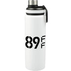 Vasco Single Wall Stainless Bottle with Dual Opening Cap, 32 oz Full Color - White - Front