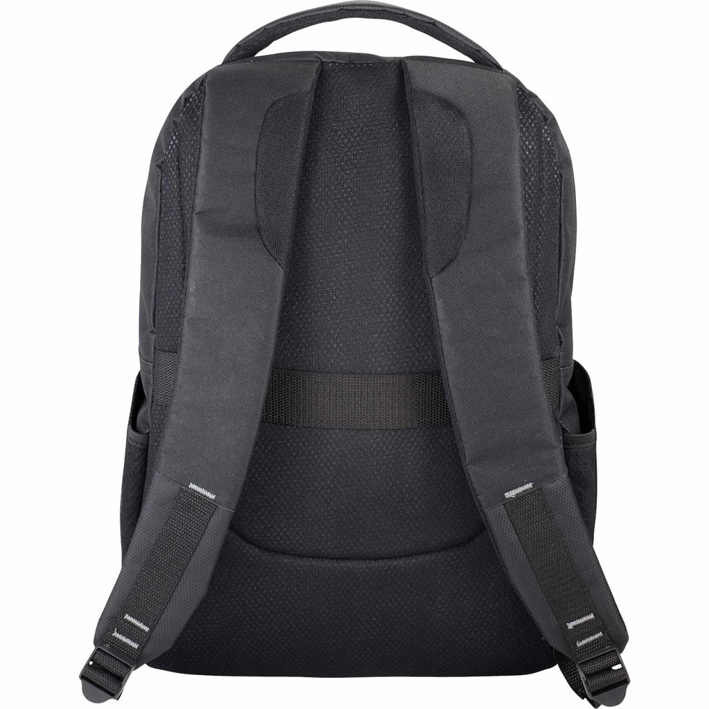 Vault Security Laptop Backpack with RFID Pocket, 15 Inch Transfer - Black - Back