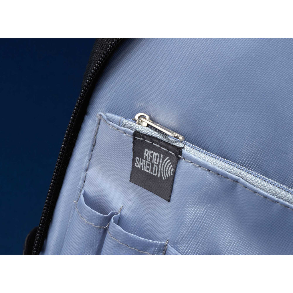 Vault Security Laptop Backpack with RFID Pocket, 15 Inch Transfer - Black - Photo 4