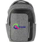 Vault Security Laptop Backpack with RFID Pocket, 15 Inch Transfer - Graphite - Front