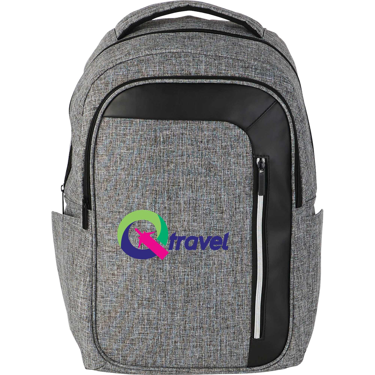 Vault Security Laptop Backpack with RFID Pocket, 15 Inch Transfer - Graphite - Front