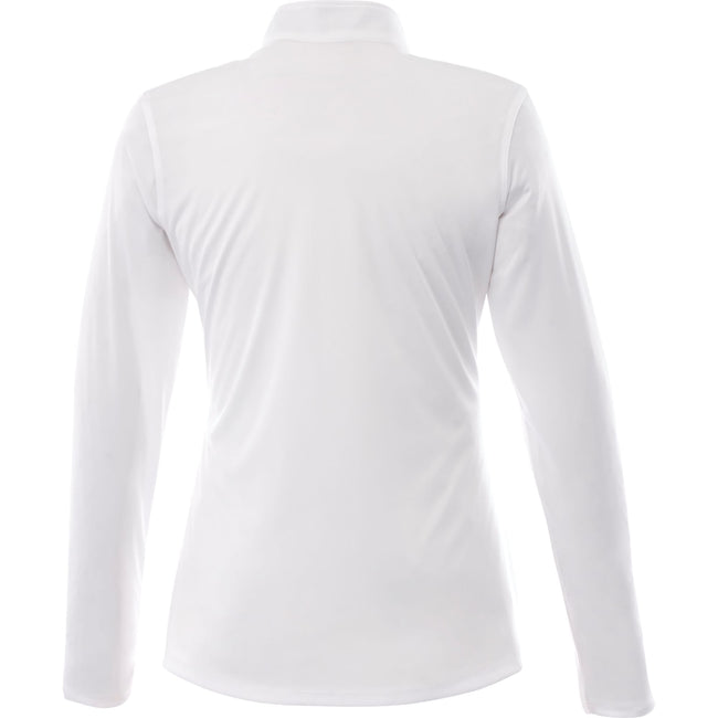 Vega Long Sleeve Tech Half Zip for Women Laser Engraving