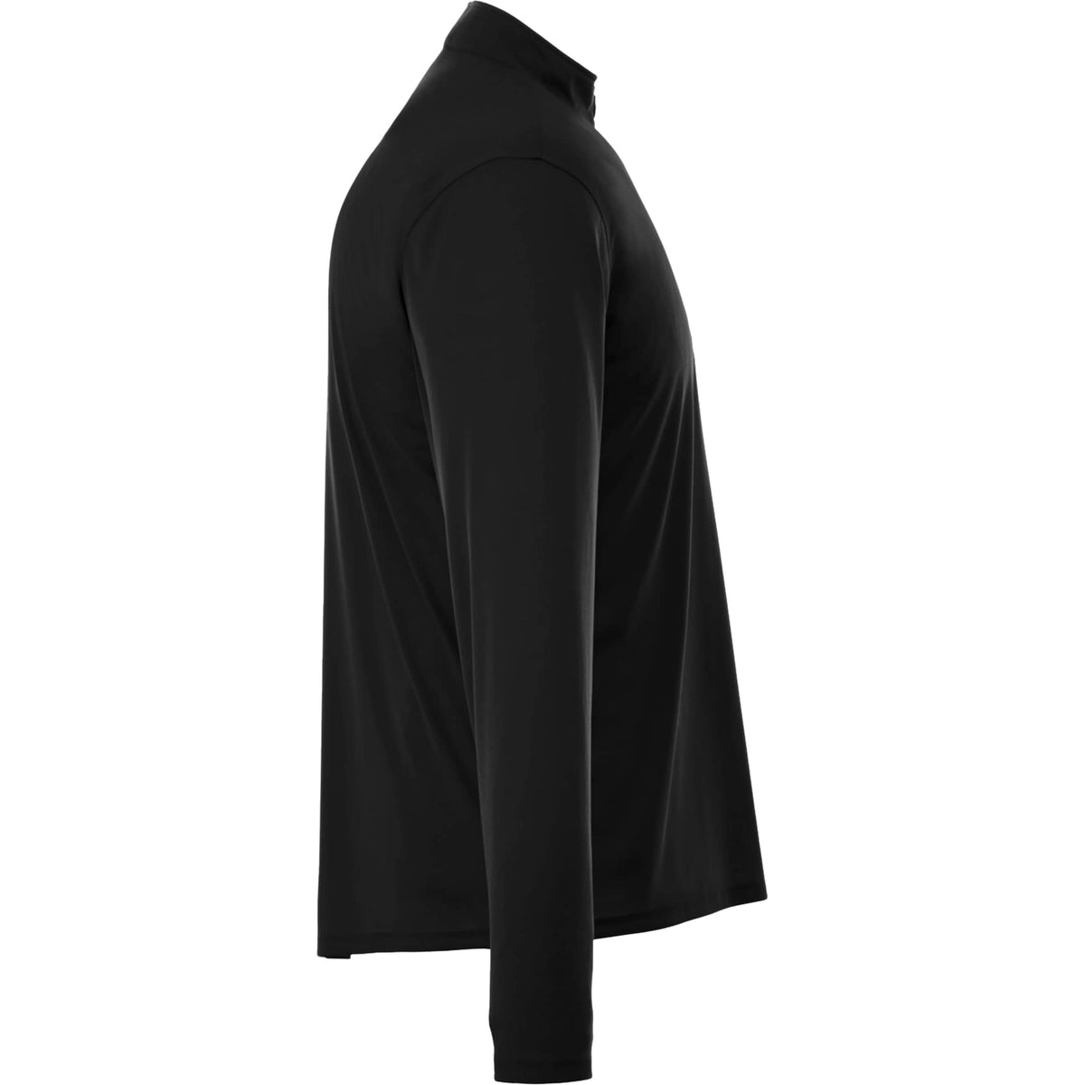 Vega Tech Quarter Zip Pullover for Men Laser Engraving - Black - Right Side