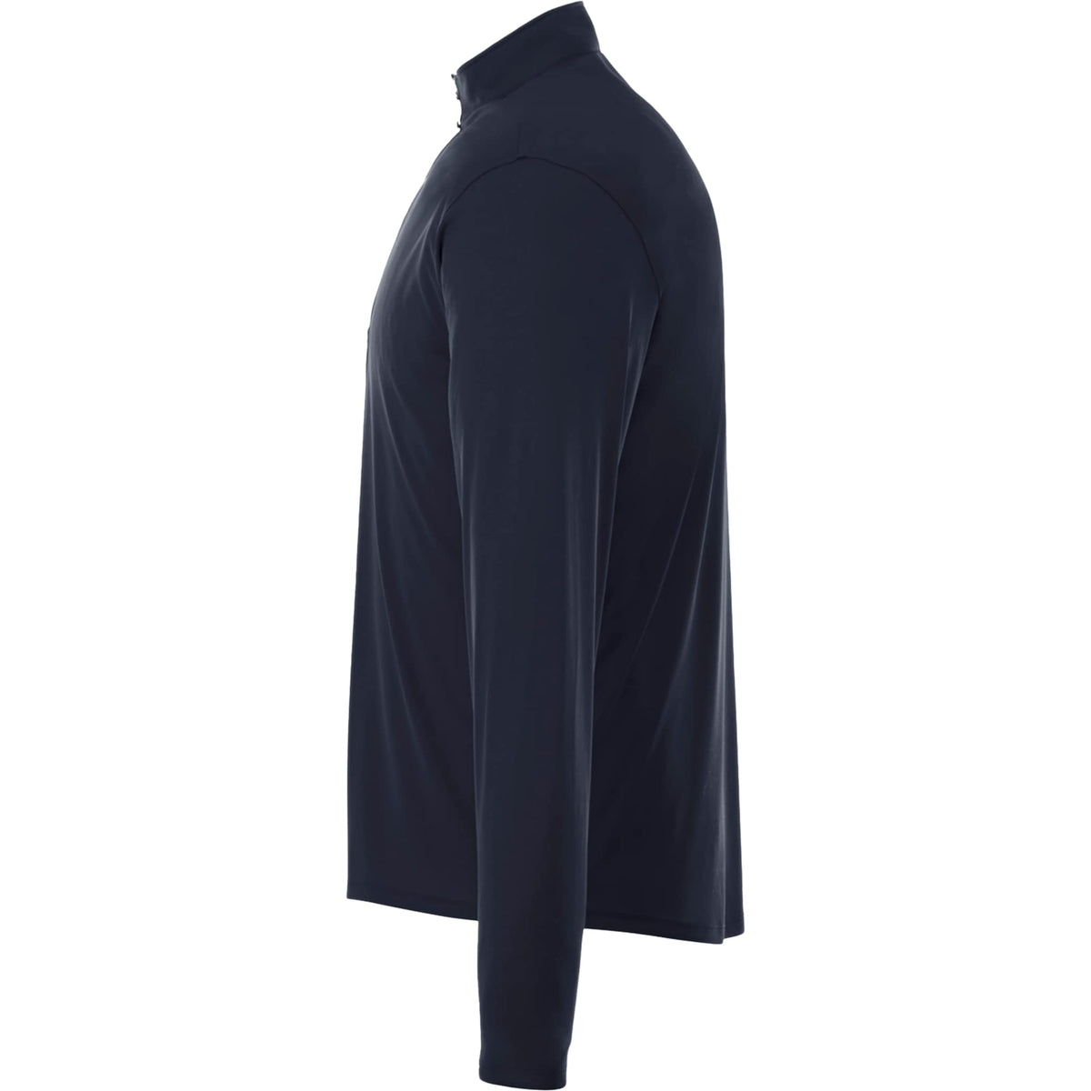 Vega Tech Quarter Zip Pullover for Men Laser Engraving - Navy - Left Side