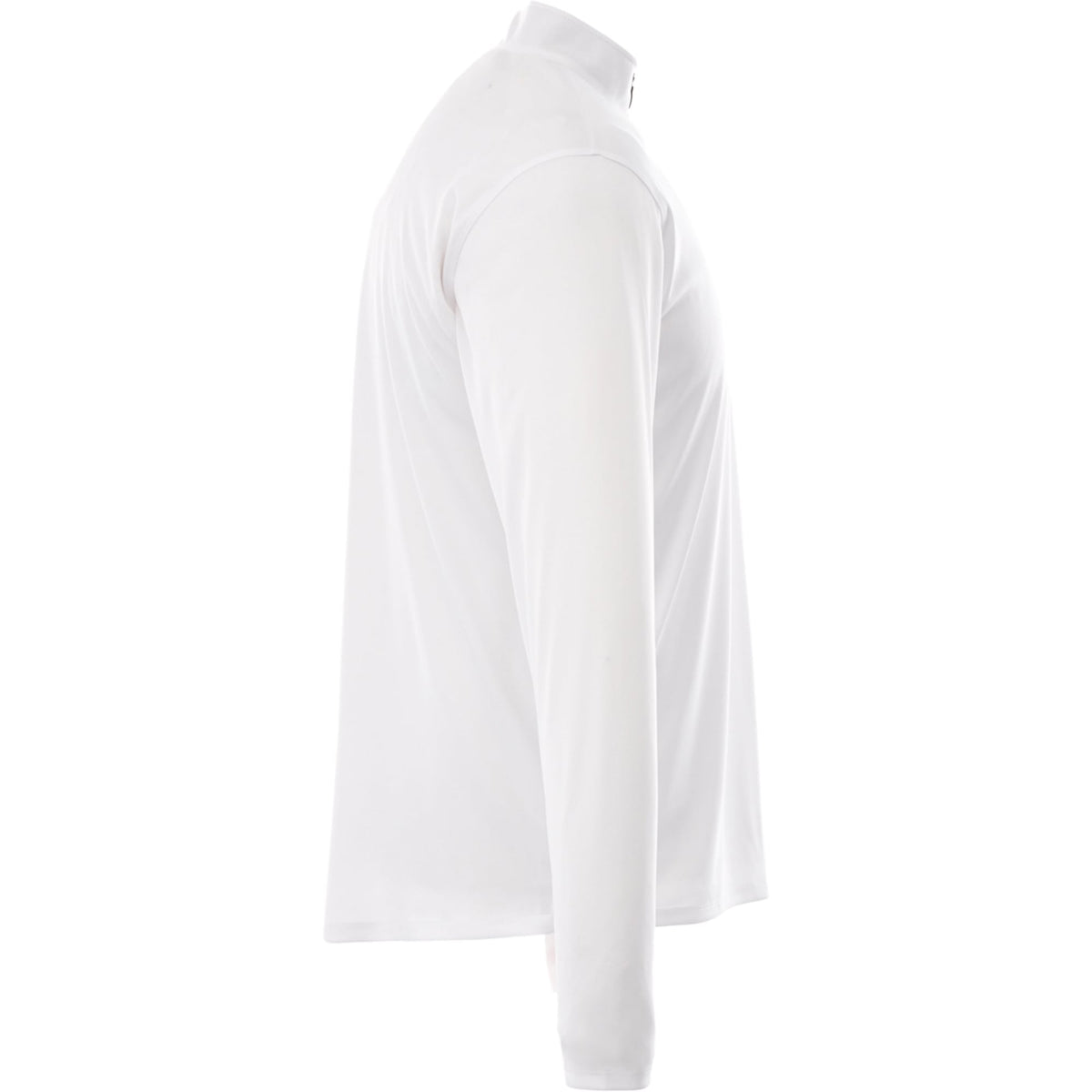 Vega Tech Quarter Zip Pullover for Men Laser Engraving - White - Right Side