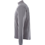 Vega Tech Quarter Zip Pullover for Men Transfer - Steel Grey - Left Side