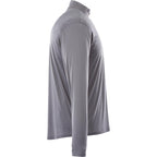 Vega Tech Quarter Zip Pullover for Men Transfer - Steel Grey - Right Side