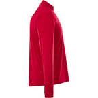 Vega Tech Quarter Zip Pullover for Men Transfer - Team Red - Right Side
