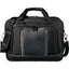 Velocity Briefcase for 17 Inch Laptops Debossing - Black - Front