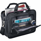 Velocity Briefcase for 17 Inch Laptops Transfer - Black - Photo