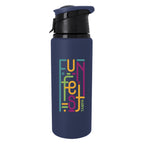 Velvet Touch Aluminum Bottle, 24 oz - Navy - Colorbrite