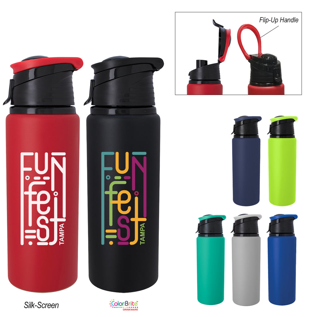 Velvet Touch Aluminum Bottle, 24 oz