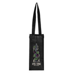 Venice Non-Woven Wine Tote Bag in Recycled PET - Black - Colorbrite