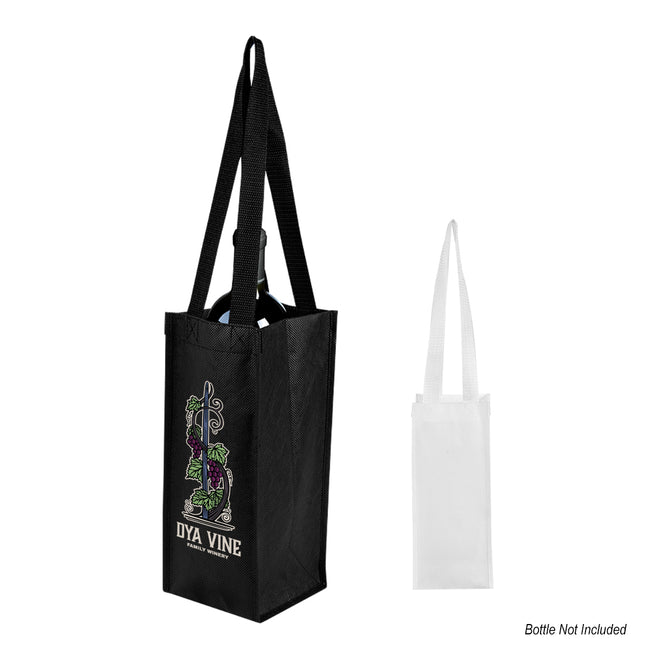 Venice Non-Woven Wine Tote Bag in Recycled PET