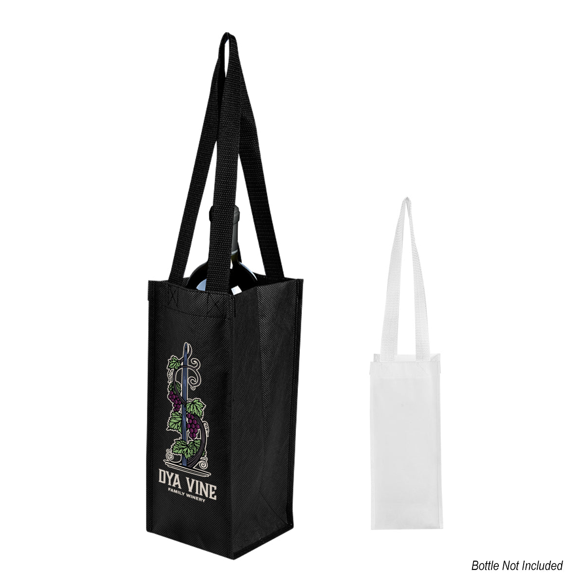Venice Non-Woven Wine Tote Bag in Recycled PET