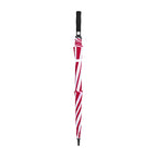 Vented Golf Umbrella with Double Canopy, 60 Inch Transfer - Red-White - View 4