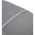 Vented Golf Umbrella with Reflective Trim in Recycled PET, 62 Inches Transfer - Gray - Detail 3
