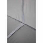 Vented Golf Umbrella with Reflective Trim in Recycled PET, 62 Inches Transfer - Gray - Detail 4