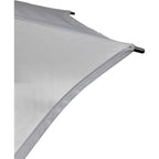 Vented Golf Umbrella with Reflective Trim in Recycled PET, 62 Inches Transfer - Gray - Detail 5