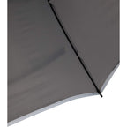 Vented Golf Umbrella with Reflective Trim in Recycled PET, 62 Inches Transfer - Gray - Detail