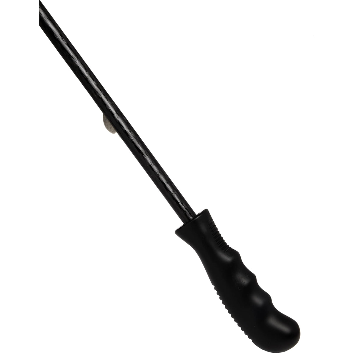 Vented Golf Umbrella with Reflective Trim in Recycled PET, 62 Inches Transfer - Gray - Handle