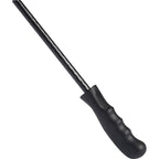 Vented Golf Umbrella with Reflective Trim in Recycled PET, 62 Inches Transfer - Navy - Handle