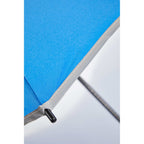 Vented Golf Umbrella with Reflective Trim in Recycled PET, 62 Inches Transfer - Royal - Detail