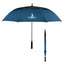 Vented Umbrella with Recycled Canopy, 60 Inch Arc - Silk Screen