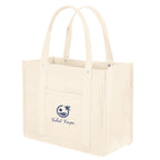 Ventura Recycled Cotton Tote Bag, 24 oz - Natural - Silk Screen