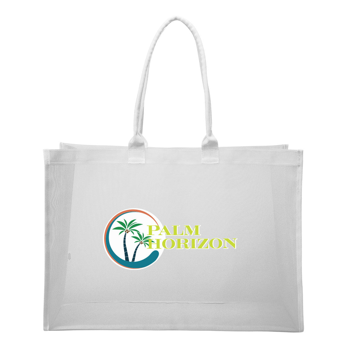 Ventus Tote Bag in Mesh - White - Colorbrite