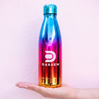 Verdi Stainless Steel Swiggy Bottle, 16 oz - Rainbow - Lifestyle_Silkscreen