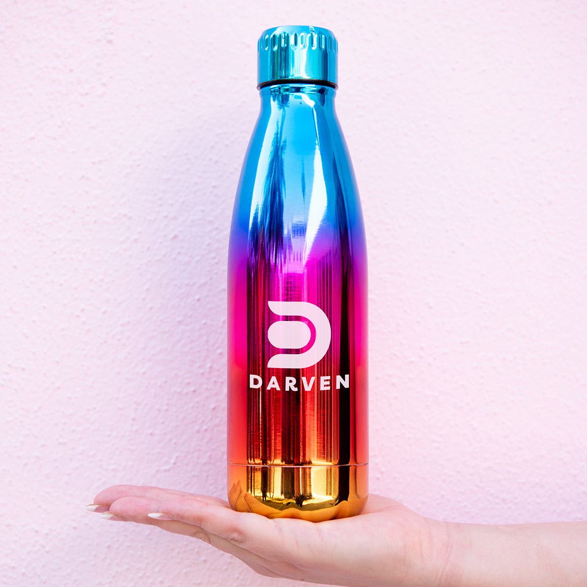 Verdi Stainless Steel Swiggy Bottle, 16 oz - Rainbow - Lifestyle_Silkscreen