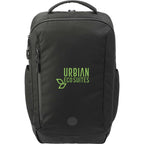 Versa Day Trip Laptop Backpack, 15 Inch Transfer - Black - Front