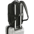 Versa Day Trip Laptop Backpack, 15 Inch Transfer - Black - Left Angle