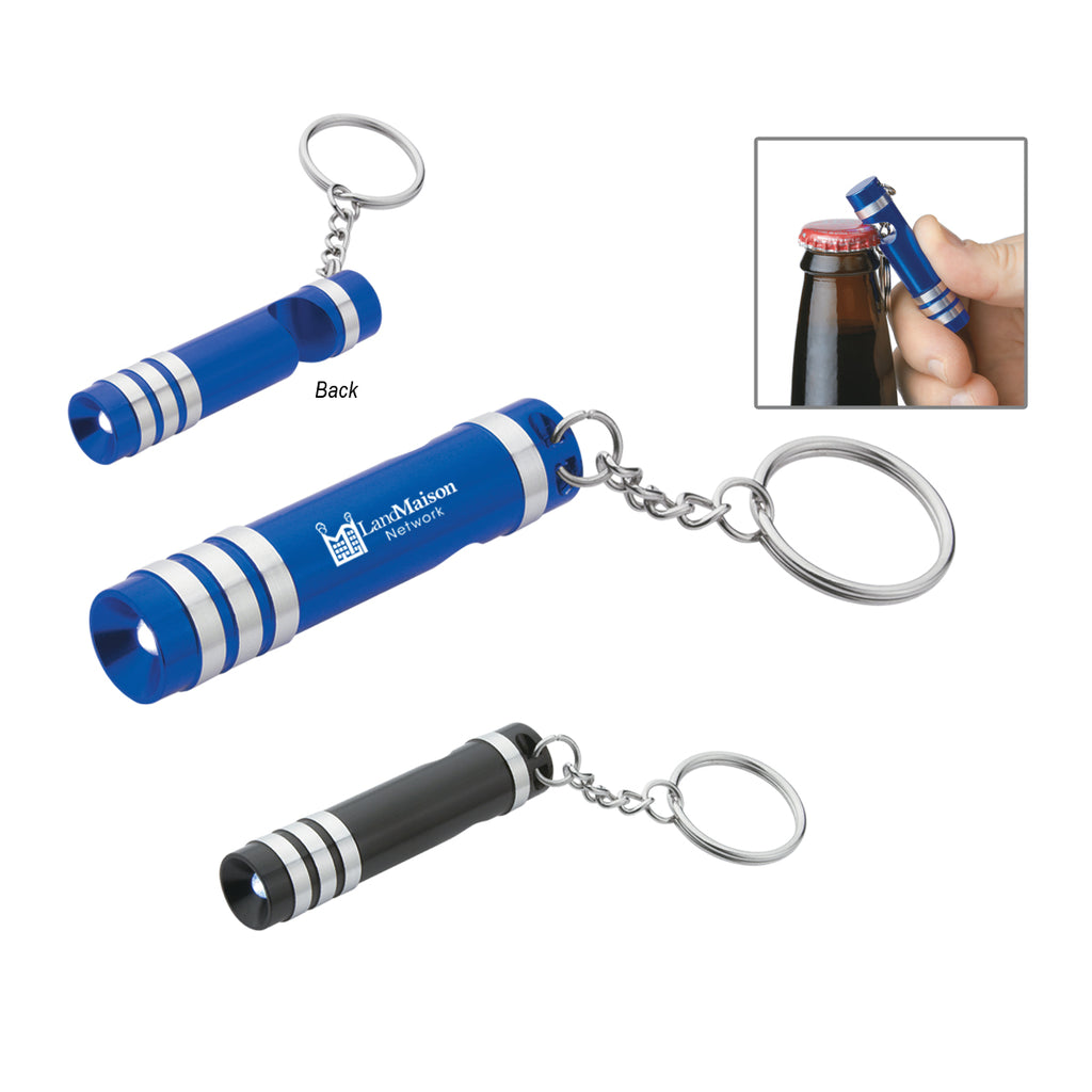 Versa LED Key Light and Bottle Opener in Aluminum