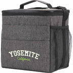 Versa Recycled Event Cooler for 18 Cans - Graphite - Left Angle