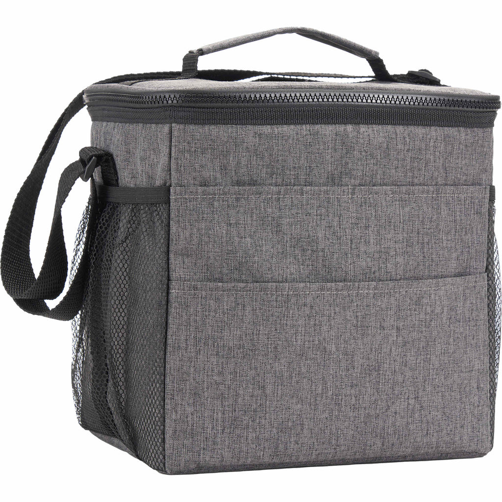Versa Recycled Event Cooler for 18 Cans - Graphite - Right Angle 3
