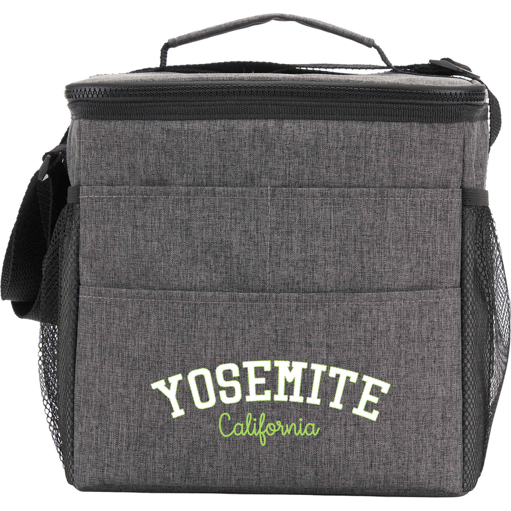 Versa Recycled Event Cooler for 18 Cans Transfer - Graphite - Front
