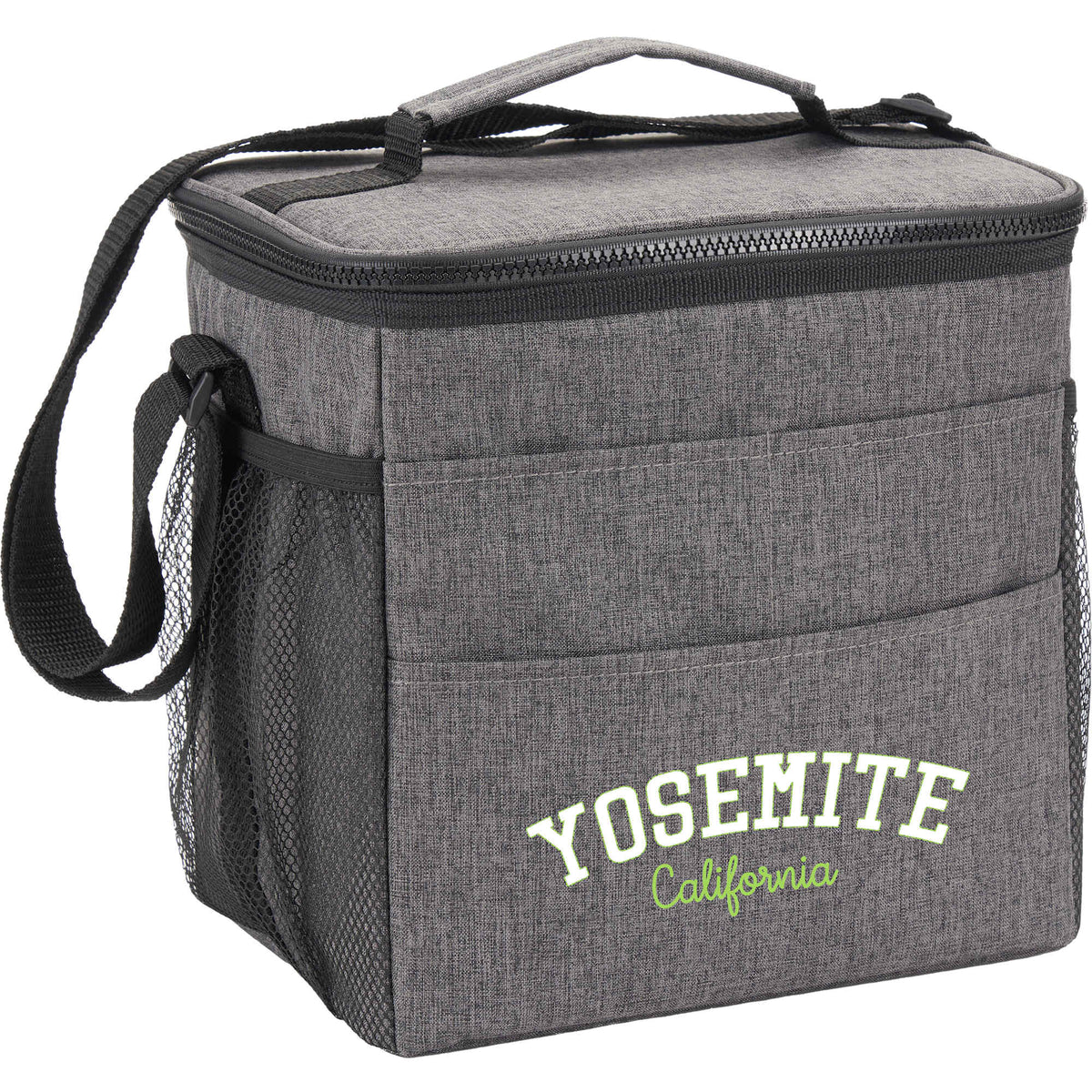 Versa Recycled Event Cooler for 18 Cans Transfer - Graphite - Right Angle 2